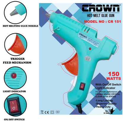 Glue Gun - 150 watts Model: CR151 - 1 Piece