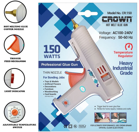 Glue Gun - 150 watts,  Model: CR 150 - 1 Piece