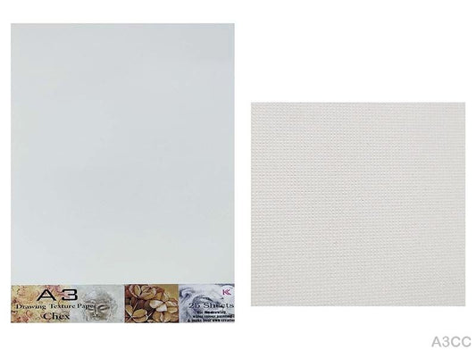 A3 Drawing Texture Paper - Chex