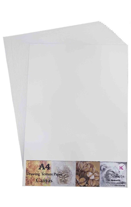 A4 Drawing Texture Paper - Canvas