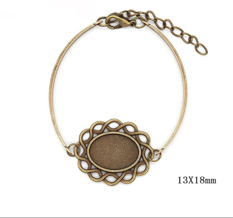 Vintage Bracelet Base Design - 7