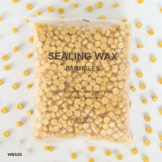 Wax Seal Beads- 500 gm Gold Shade