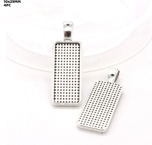 Vintage Pendent Base - 4 pieces - Design 3