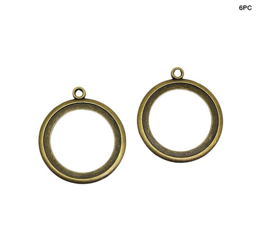 Vintage Pendent Base - 6 pieces Design - 16