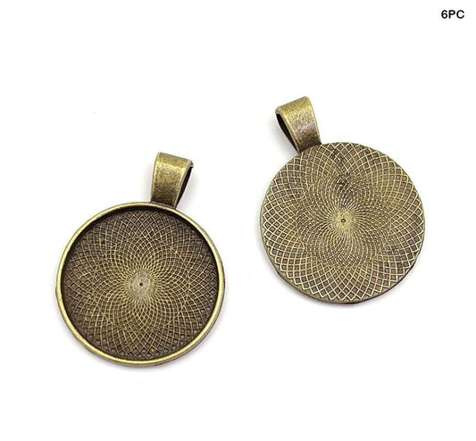 Vintage Pendent Base - 6 pieces Design - 19