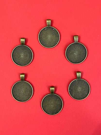 Vintage Pendent Base - 6 pieces Design - 19