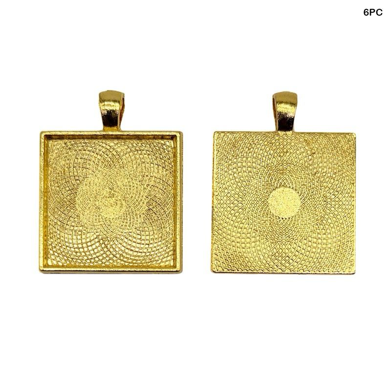 Vintage Pendent Base - 6 pieces Design - 24