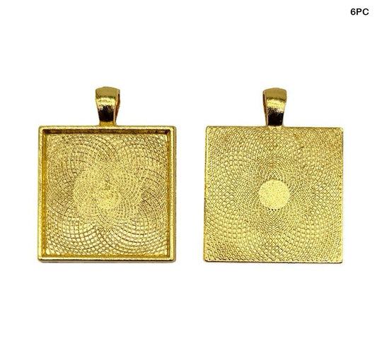 Vintage Pendent Base - 6 pieces Design - 24