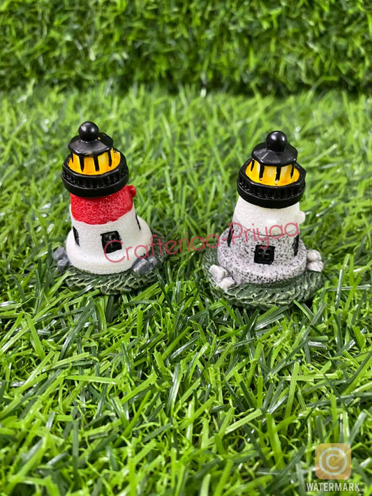 Light House Miniature- 2 pieces per set, O-14