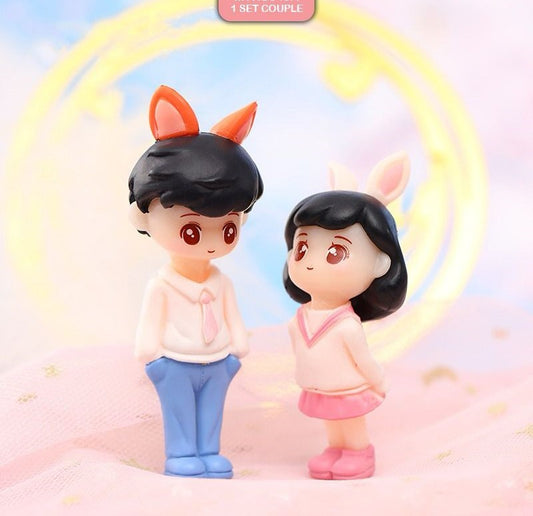 School couple Miniature - 2 piece D - 793