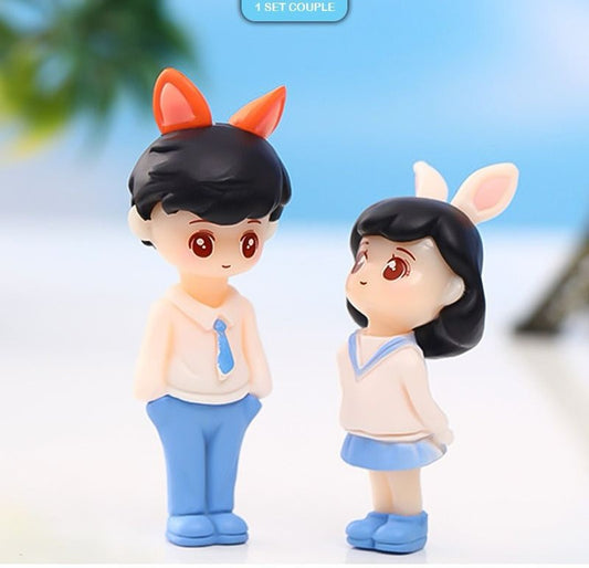 School couple Miniature - 2 piece D - 801