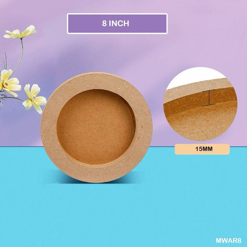 MDF Wall Art 8 inch