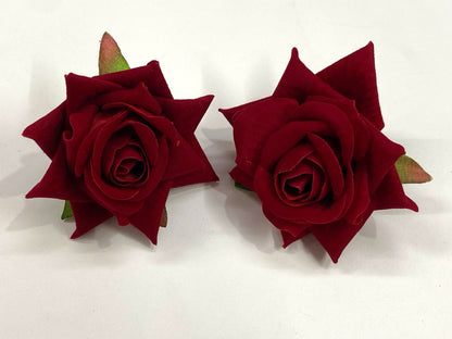 Velvet ROSES- 50 pieces shade - Dark Red