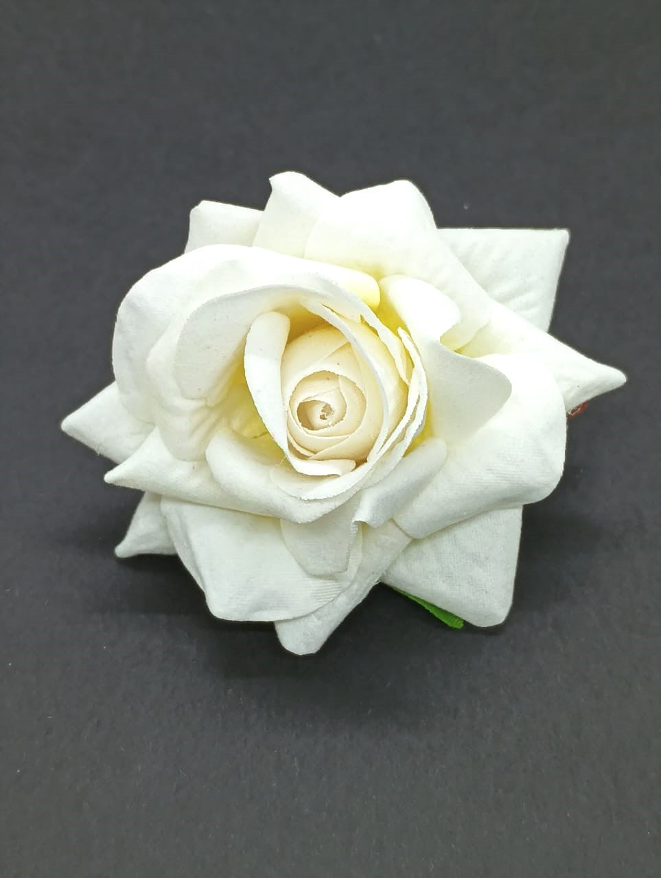 Velvet ROSES- 50 pieces shade - White