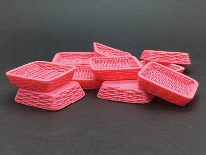Plates Miniature, 4 pieces, Design- 824
