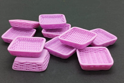 Plates Miniature, 4 pieces, Design- 825
