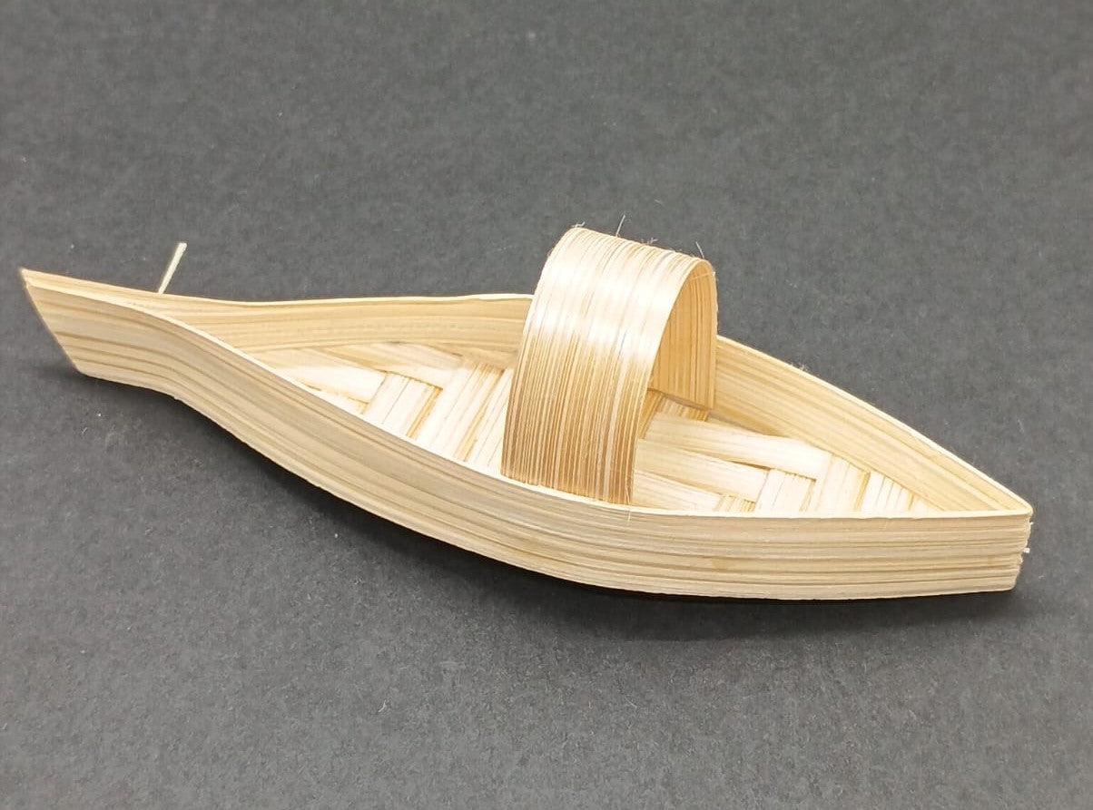 Mini Bamboo Boat - 1 pieces