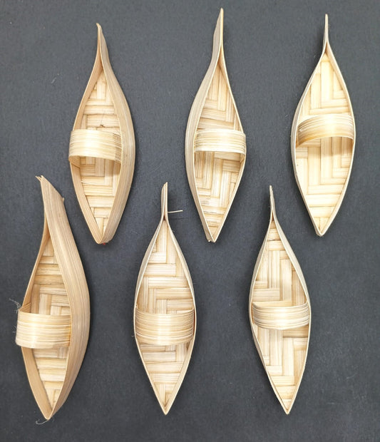 Mini Bamboo Boat - 1 pieces