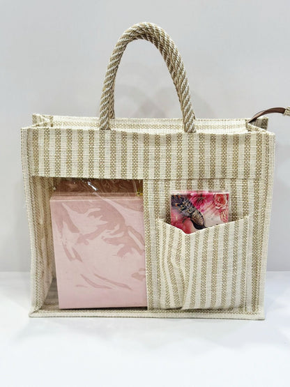 Jute Bag - 12 x10 inch  - 10 Pieces