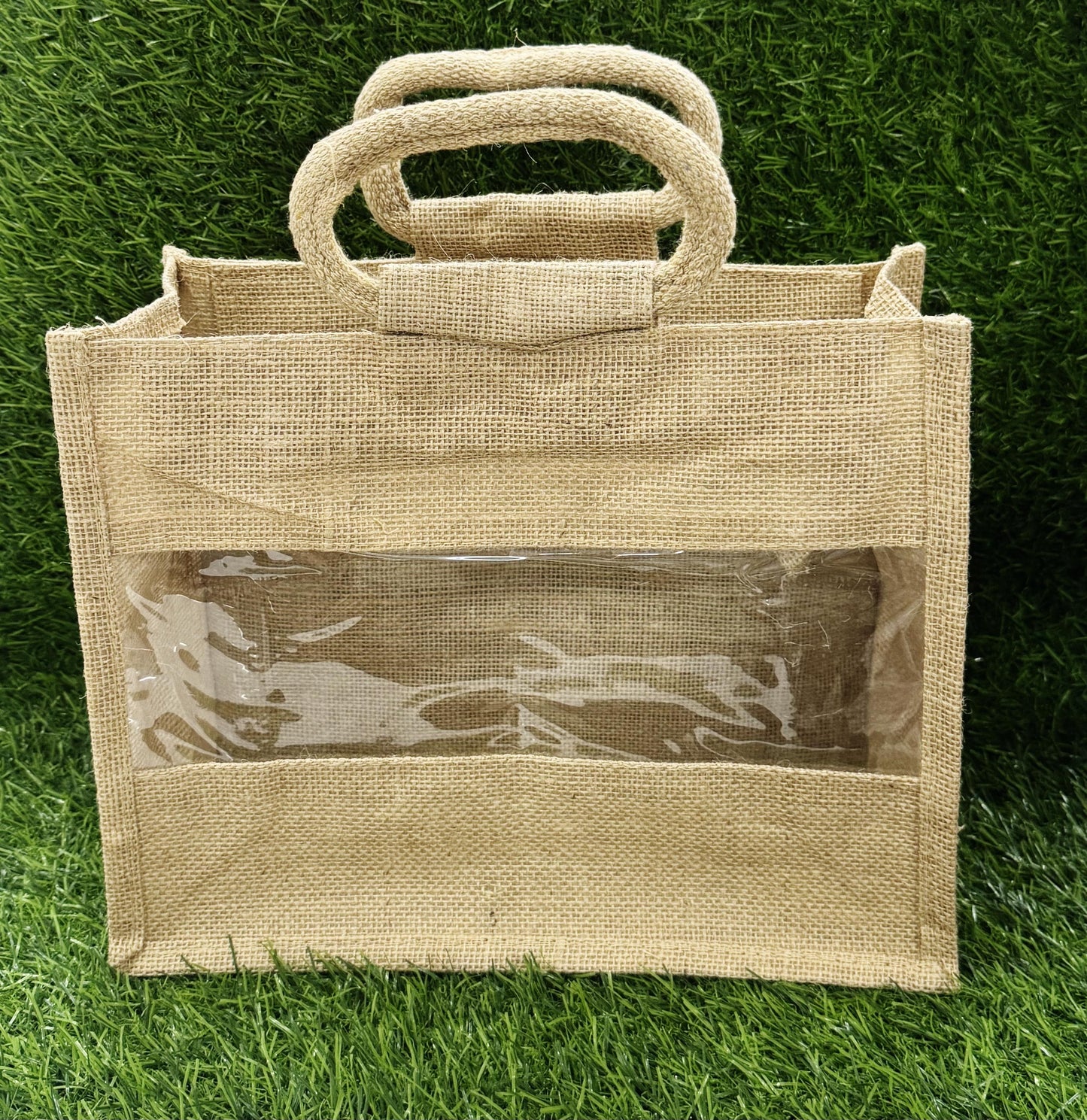 Jute Bag - 12 x10 inch  - 10 Pieces