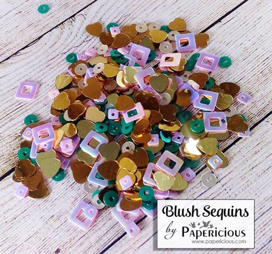 Blush Sequins - 10 gm