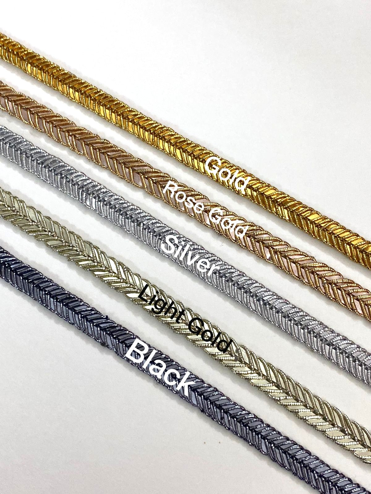 Border Lace – 1 mtr- Black