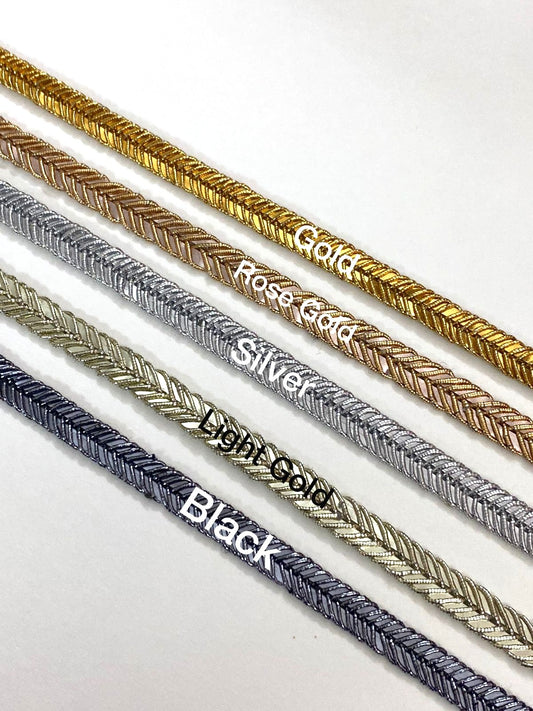 Border Lace – 1 mtr- Black