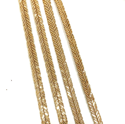 Border Lace – 1 mtr- Rose Gold