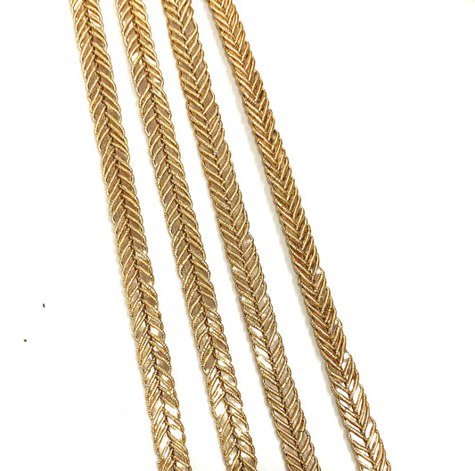 Border Lace – 1 mtr- Rose Gold