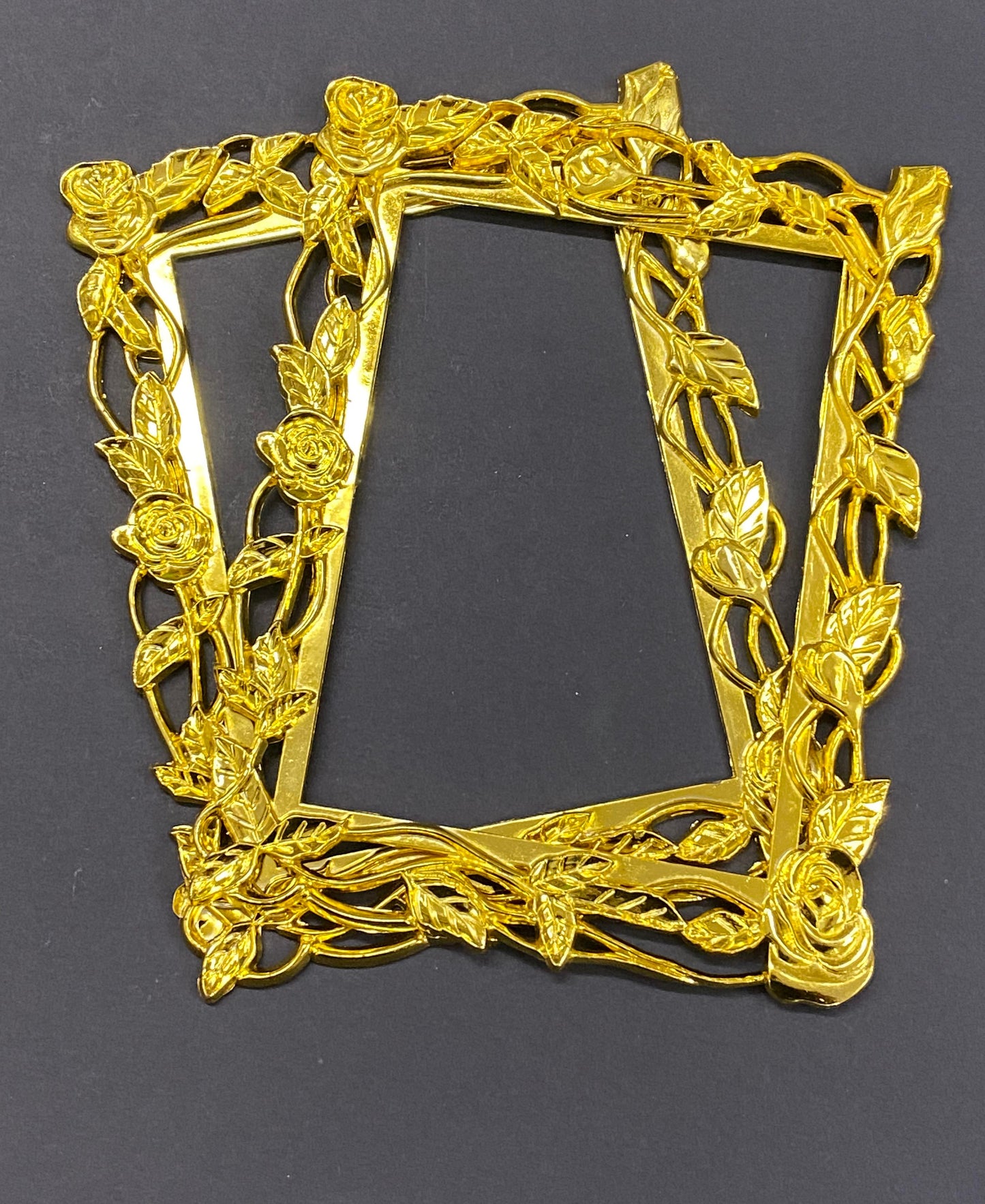 Curved Golden Frame Big