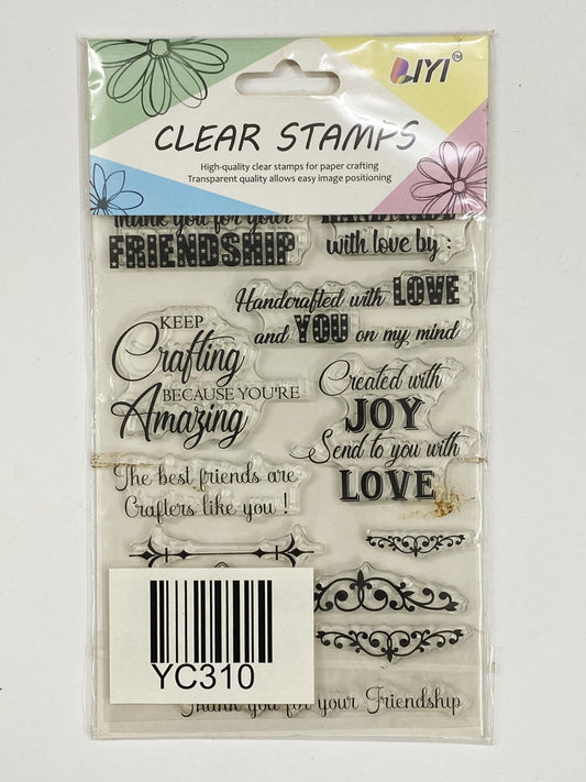 Clear Stamp - Yc310