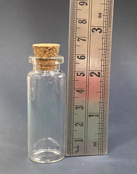 Glass Bottles-  6 cm - 5 Bottles