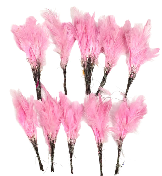 Soft Feathers- Pink Colour