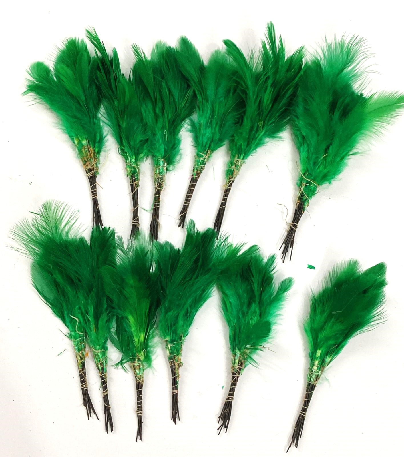 Soft Feathers- Green Colour
