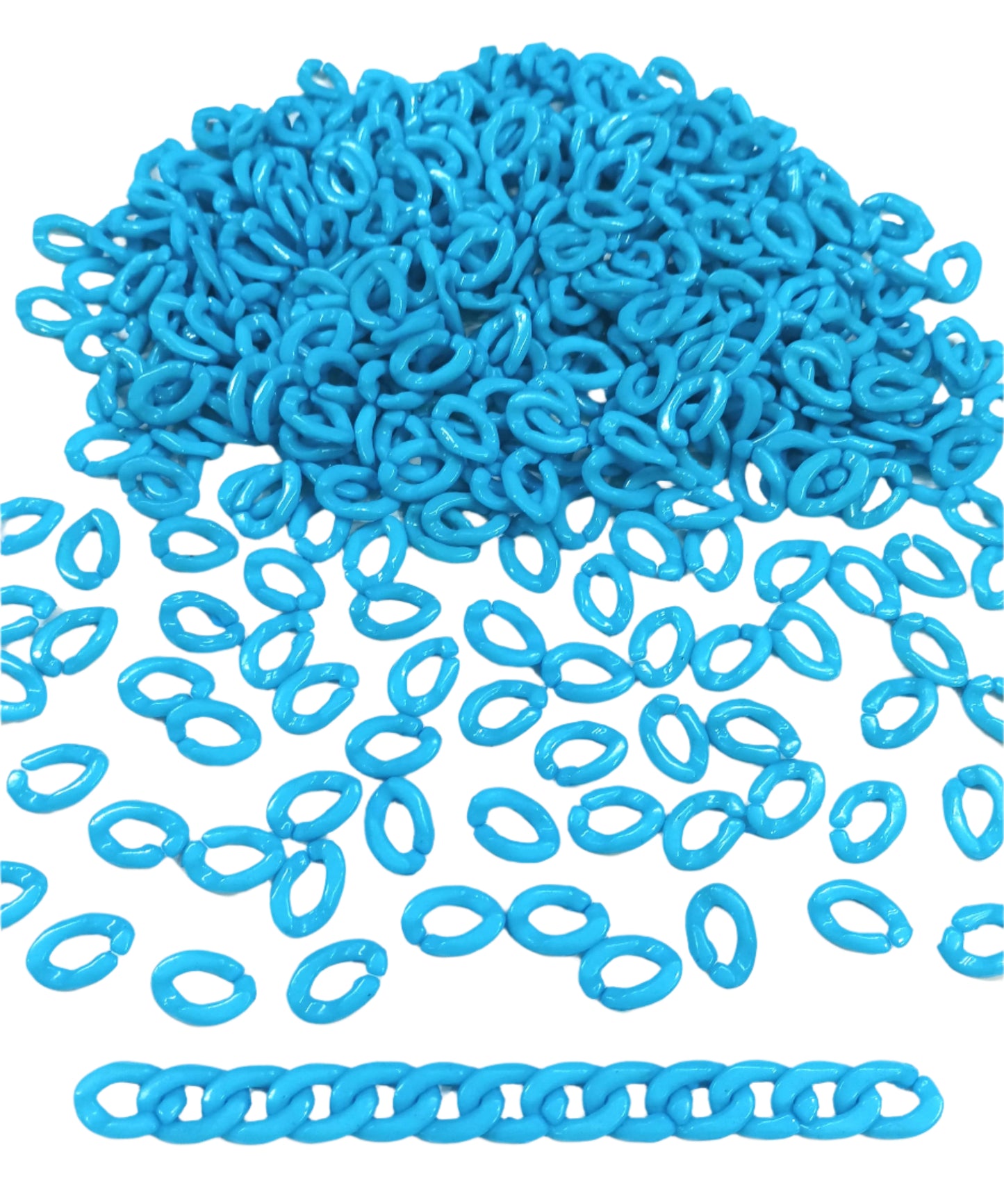 Acrylic Chain – Blue