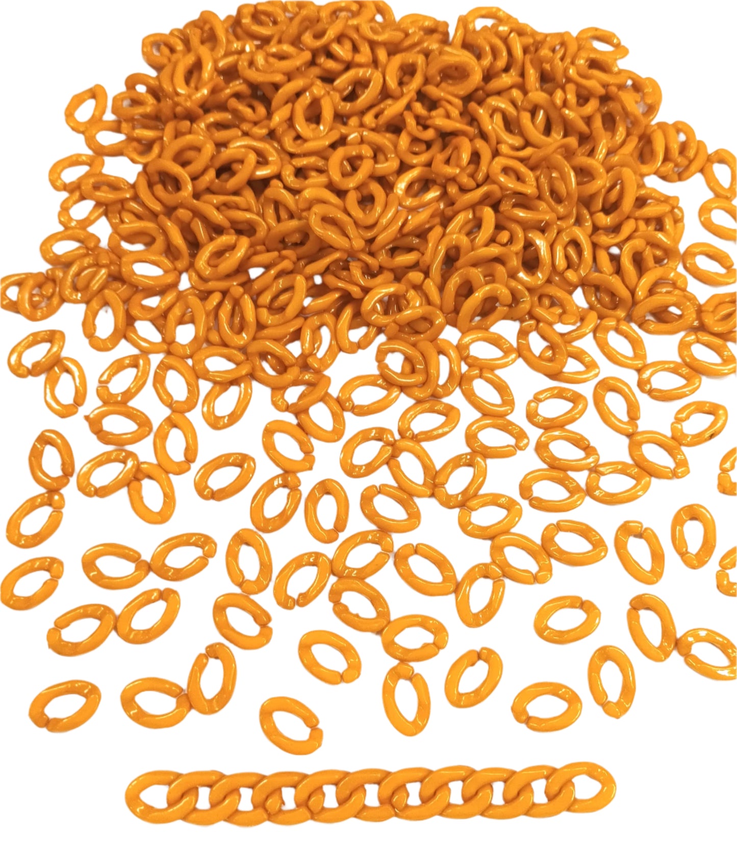 Acrylic Chain – Orange