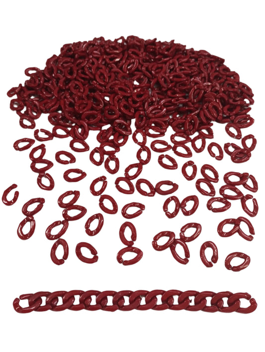 Acrylic Chain – Maroon