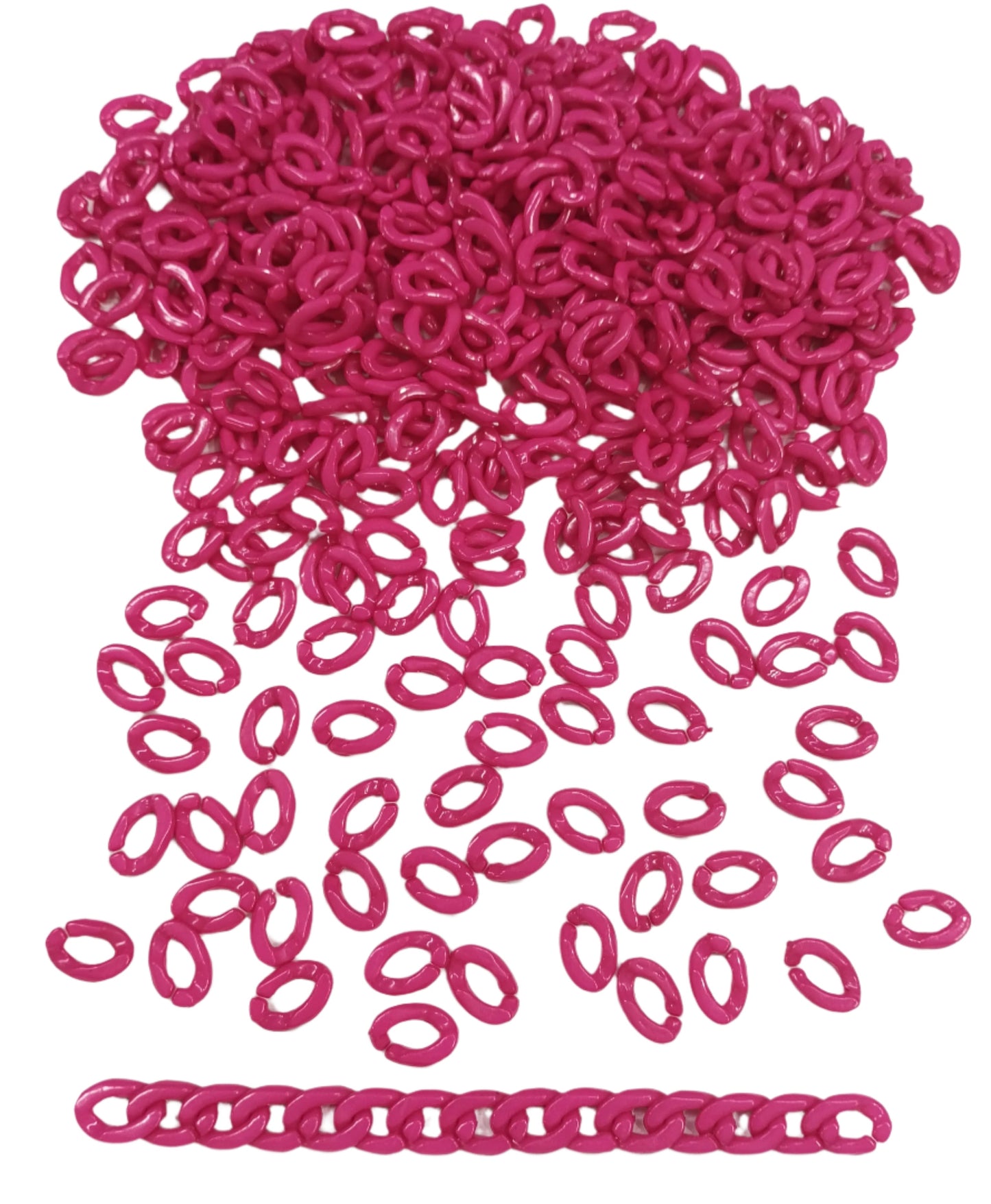 Acrylic Chain – Dark Pink