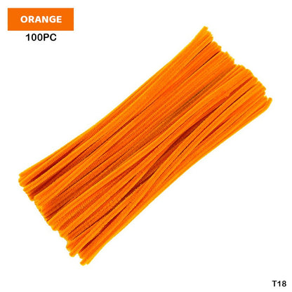 Straw / Pipe Cleaner- Orange / Shade-13