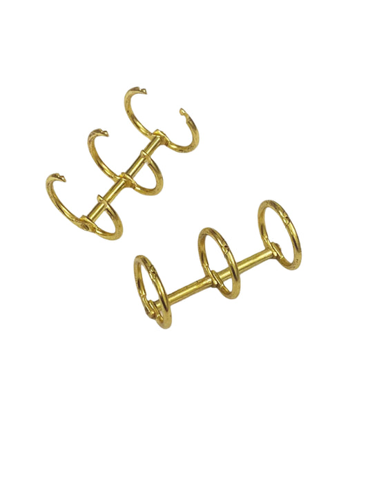 Binder Ring Gold – Size : 15mm- 2 pieces