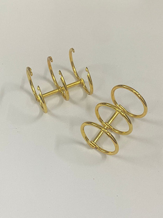 Binder Ring Gold – Size : 25mm- 2 pieces