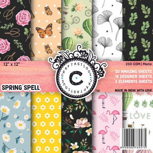 Spring Spell- 12×12 inches