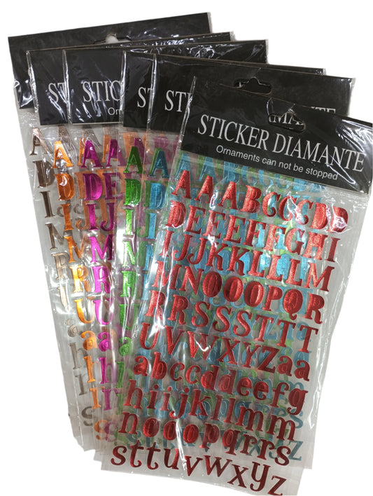 Alphabet Stickers