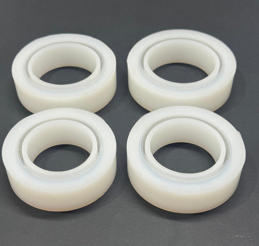 Resin Bangle Bracelet Mold (Set of 4PCS)- 24 mm , Design - 497