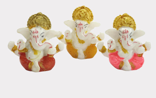 Ganesh Ji Idol- 1 piece , Design 3