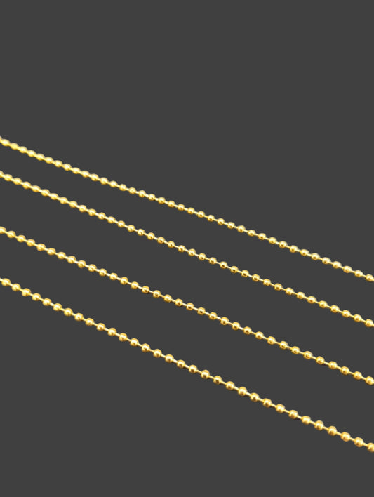 Golden Beads Lace- 10 mtr