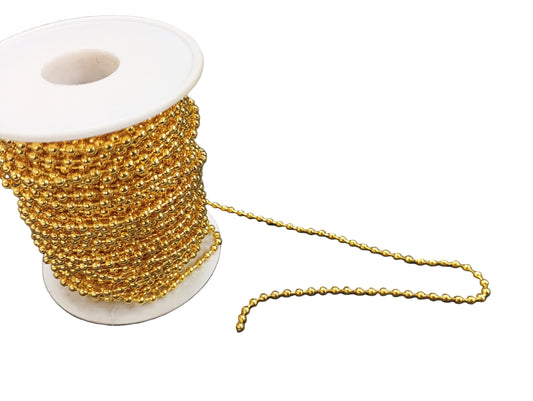 Golden Beads Lace- 5 mtr