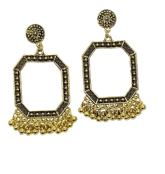 Earring Bezel -2 pieces, Design – 12