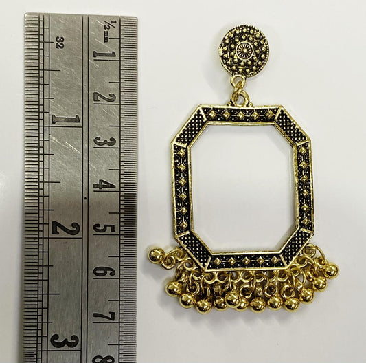 Earring Bezel -2 pieces, Design – 12