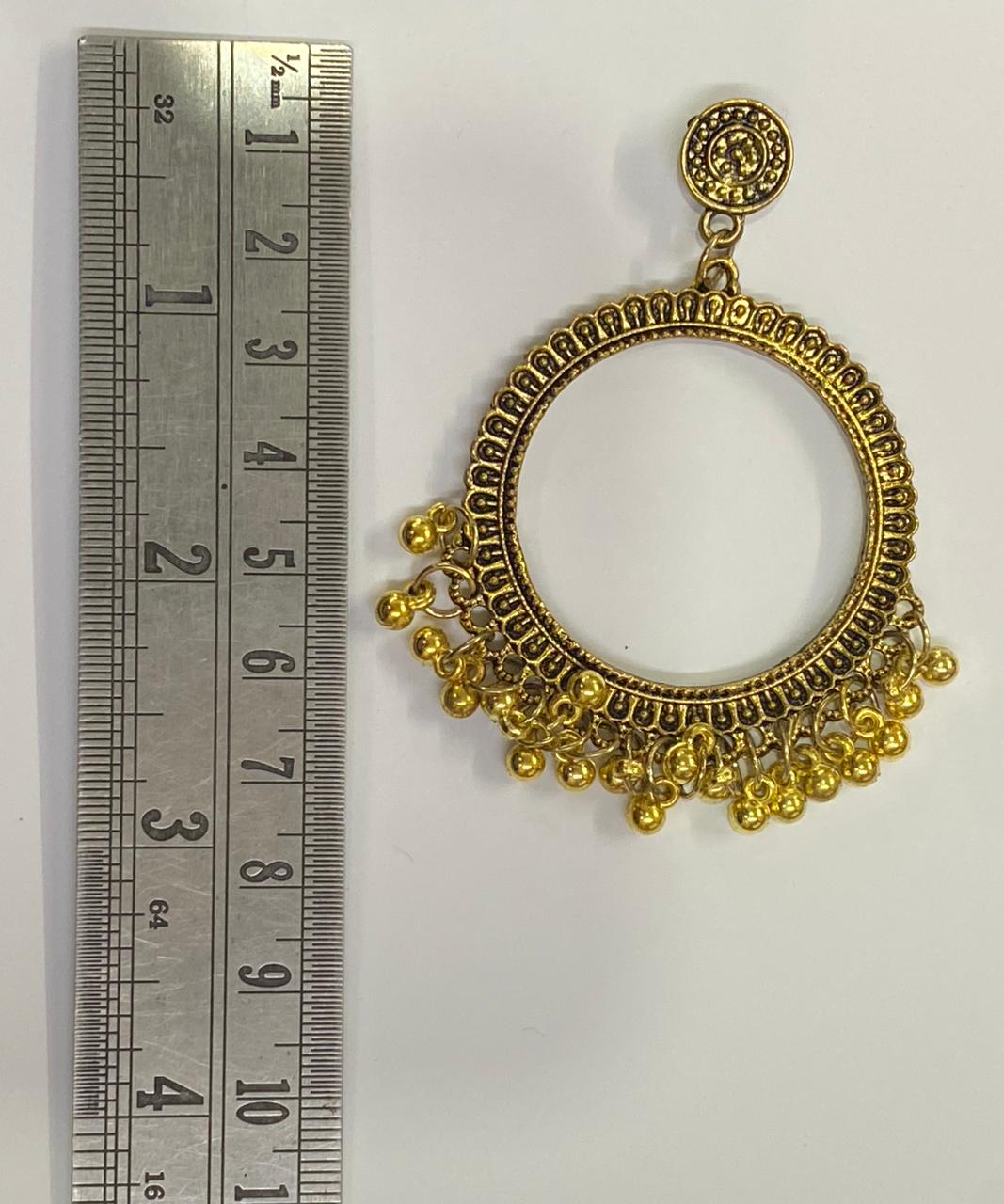 Earring Bezel -2 pieces, Design – 14